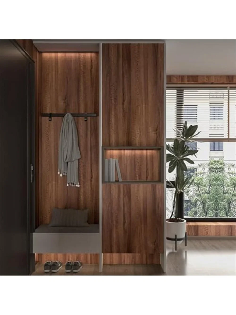 Walnut Wood Contact Paper Peel And Stick Wallpaper Cabinet Countertop